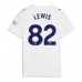 Manchester City Rico Lewis #82 Tredje matchtröja Dam 2026-27 Kortärmad Billigt